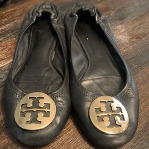 Tory Burch size 8 1/2, Please see pic for any flaws these have been worn